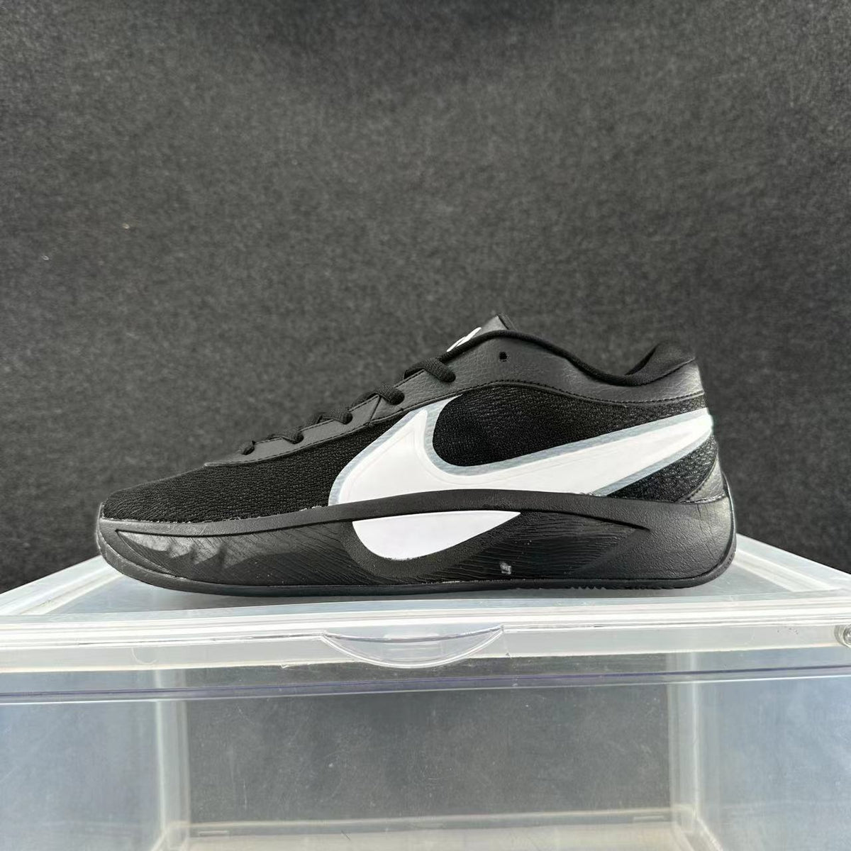 Nike Black and White Low-Top Sneakers
