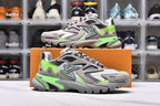 Louis Vuitton Runner Tatic 2023 SS Sneakers in Gray and Green