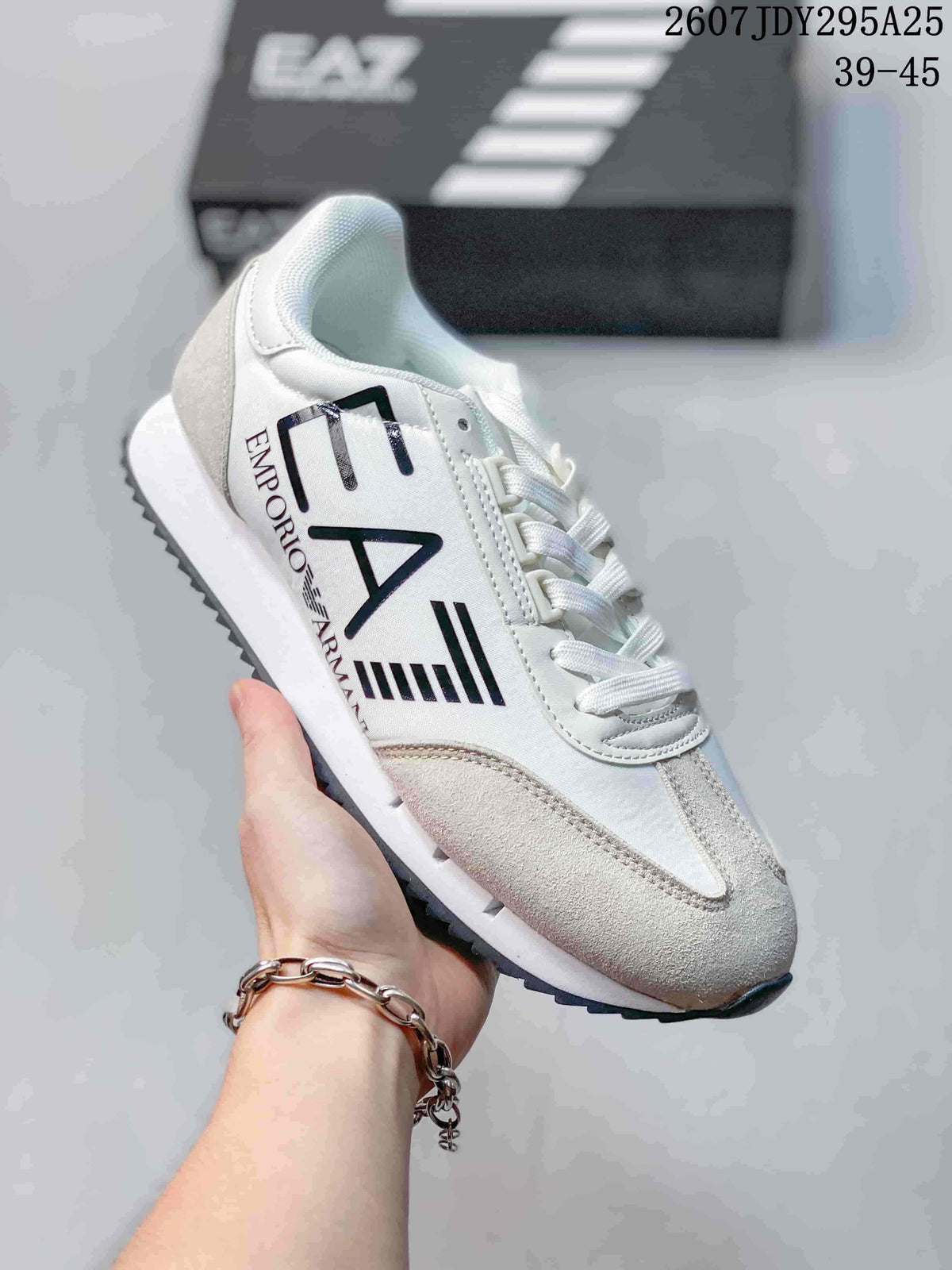 EA7 Emporio Armani Low-Top Sneakers White Beige 2607JDY295A25