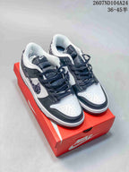 Nike SB Dunk Low Pro QS Black White Paisley Sneakers