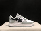 BAPE Sta Low-Top Sneakers White Grey Black