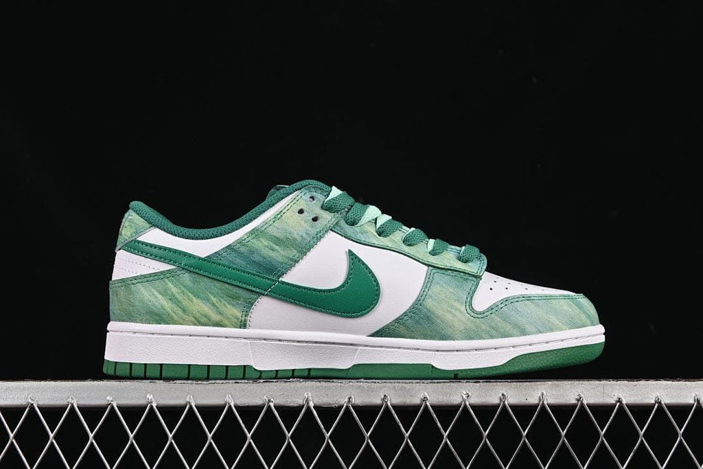 Nike SB Dunk Low HF5441-101 Green Graphic Sneakers