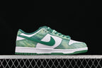 Nike SB Dunk Low HF5441-101 Green Graphic Sneakers