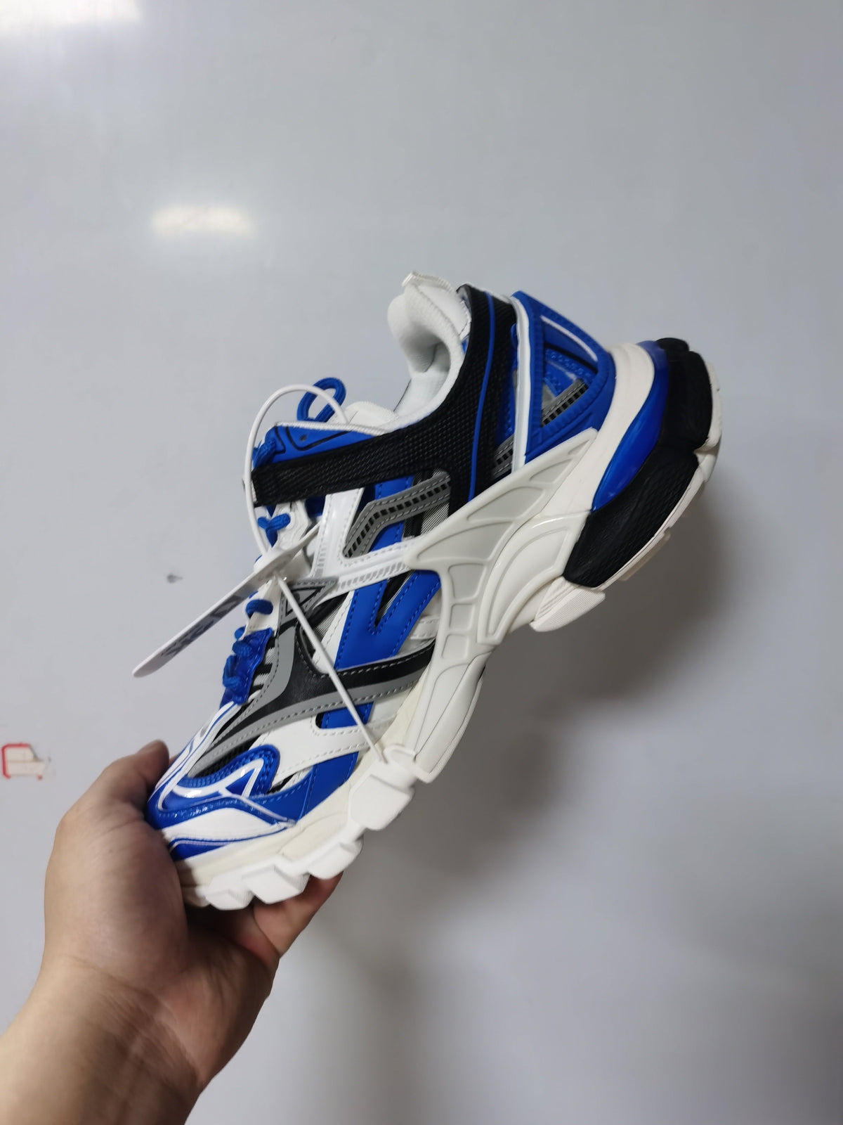 Balenciaga Track.2 Open Sneaker White/Royal 9203