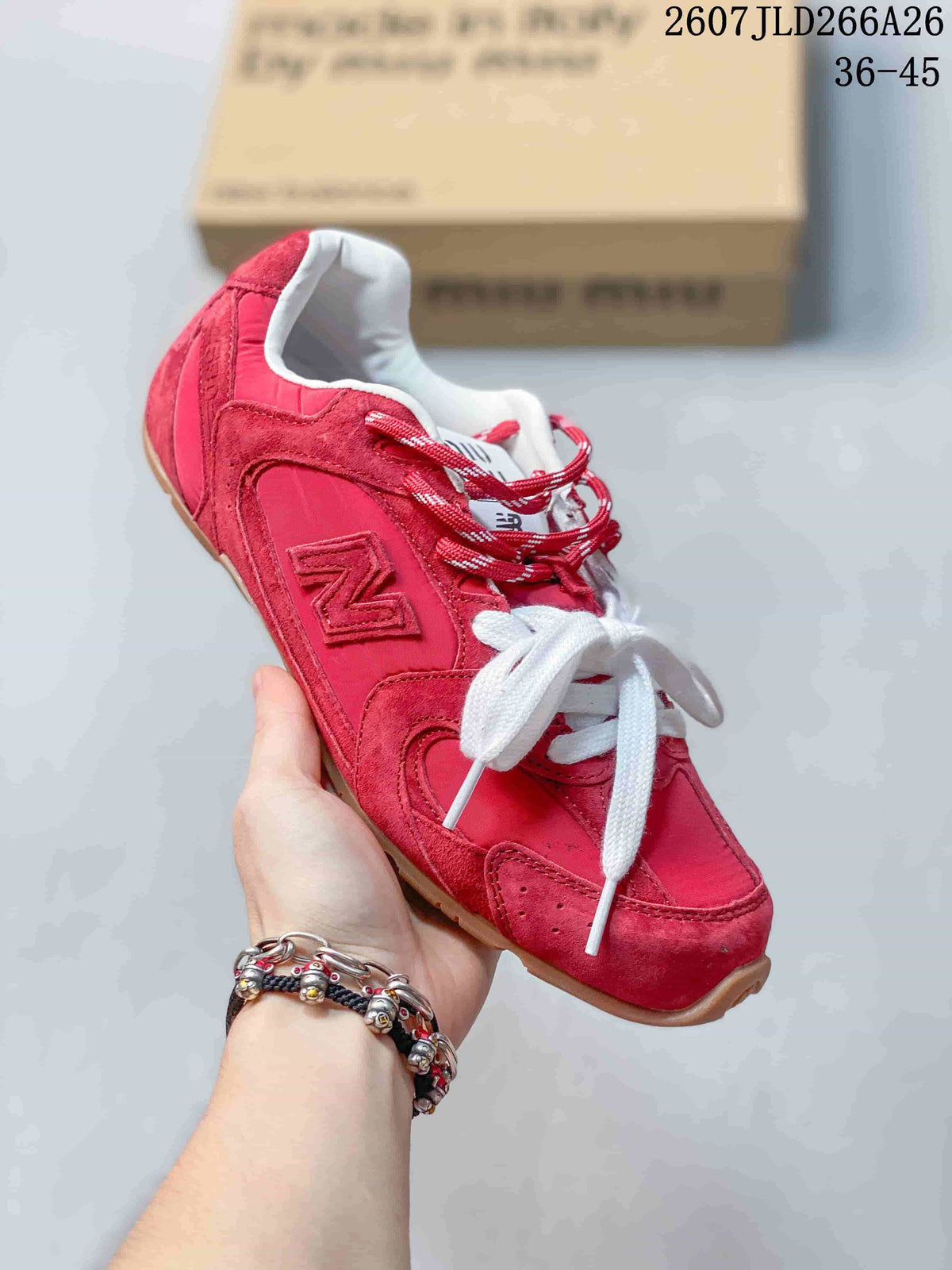 Miu Miu x New Balance 530 SL Red Sneakers 712860URY