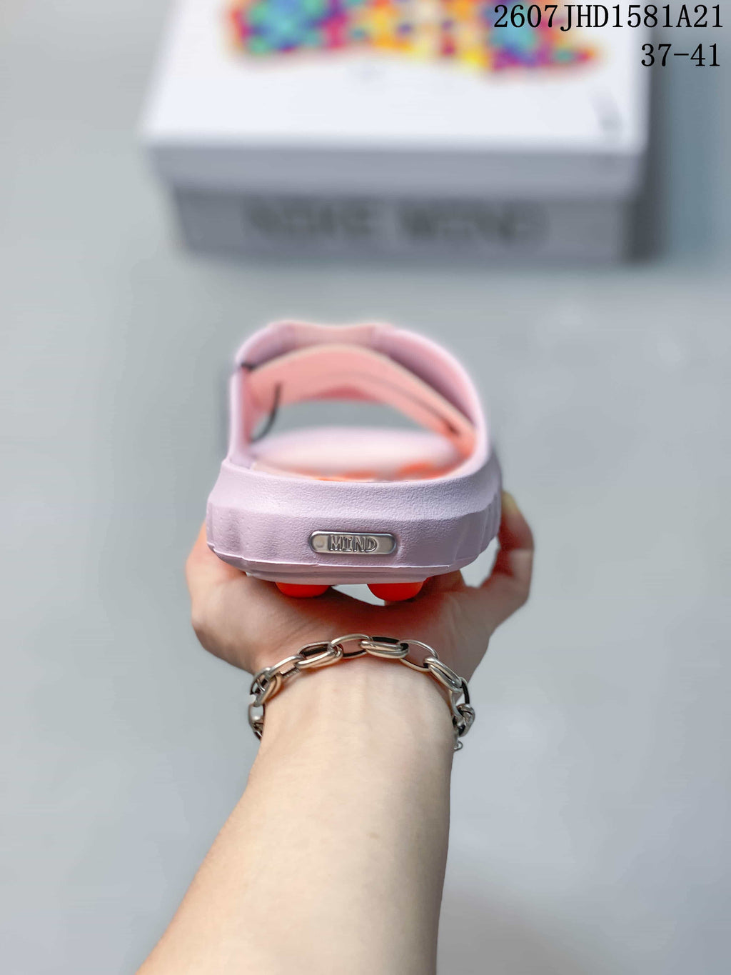 Nike Mind 001 Pregame Mule Slides Pink 712310WOE