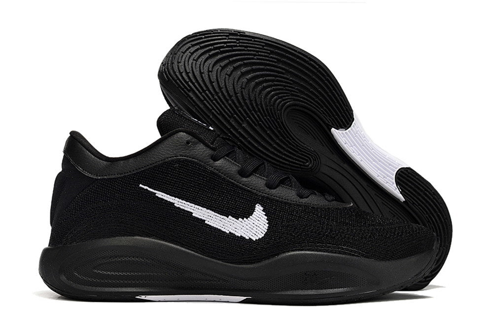 Nike GT Hustle Basketball Shoes in Black and White