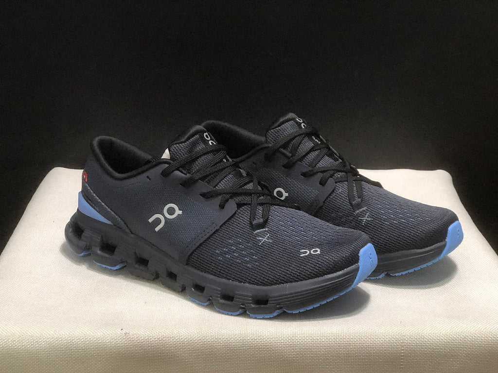 On Cloud X 4 Navy Running Sneakers