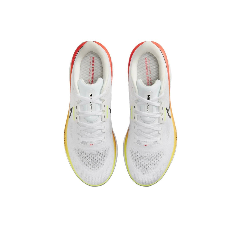 Nike Air Zoom Vomero 17 Running Shoes White Orange HF4914-100
