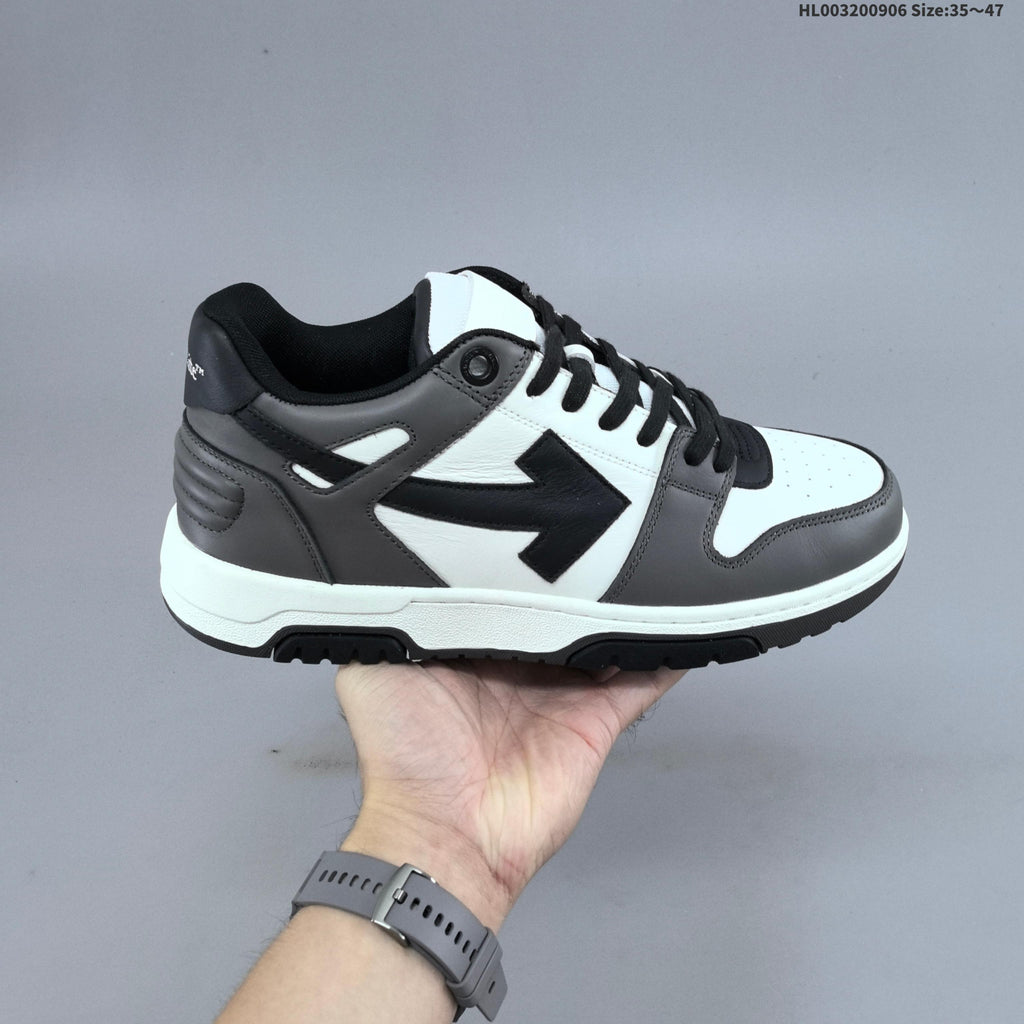 Off-White Out Of Office Sneakers in Gray and White