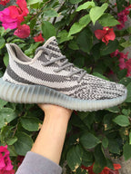 Yeezy 350 V2 Gray Knit Sneakers