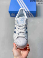 adidas Superstar Sneakers White Blue 712250EEU