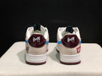 BAPE Bape Sta Low Sneakers Cream Black Blue