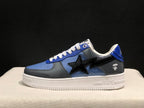 Bape Sta Low Sneakers Blue Gray