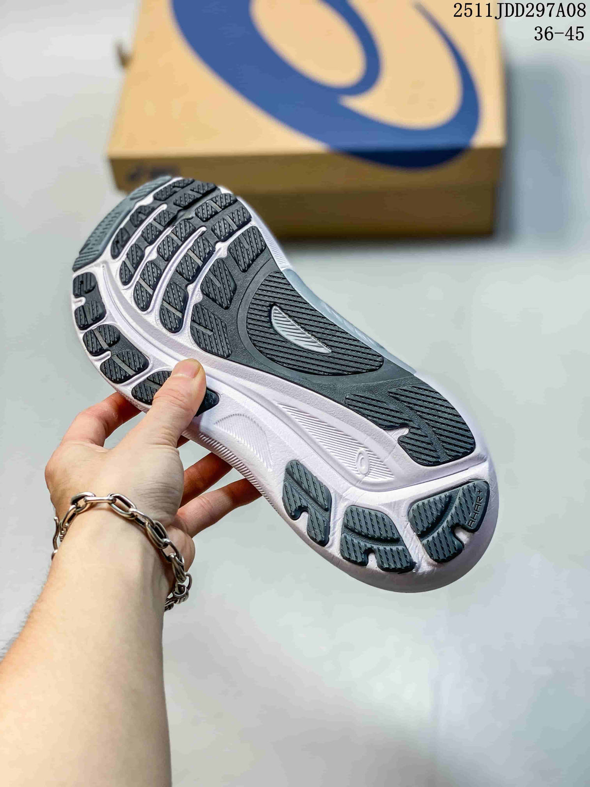 Asics GEL-KAYANO Running Shoes Black White 2511JDD297A08