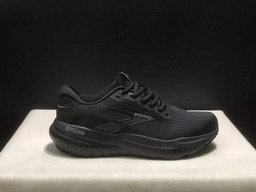Brooks Glycerin 21 Black Low-Top Running Sneakers