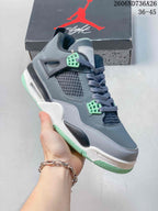 Jordan Air Jordan 4 Retro High-Top Sneakers Grey Mint