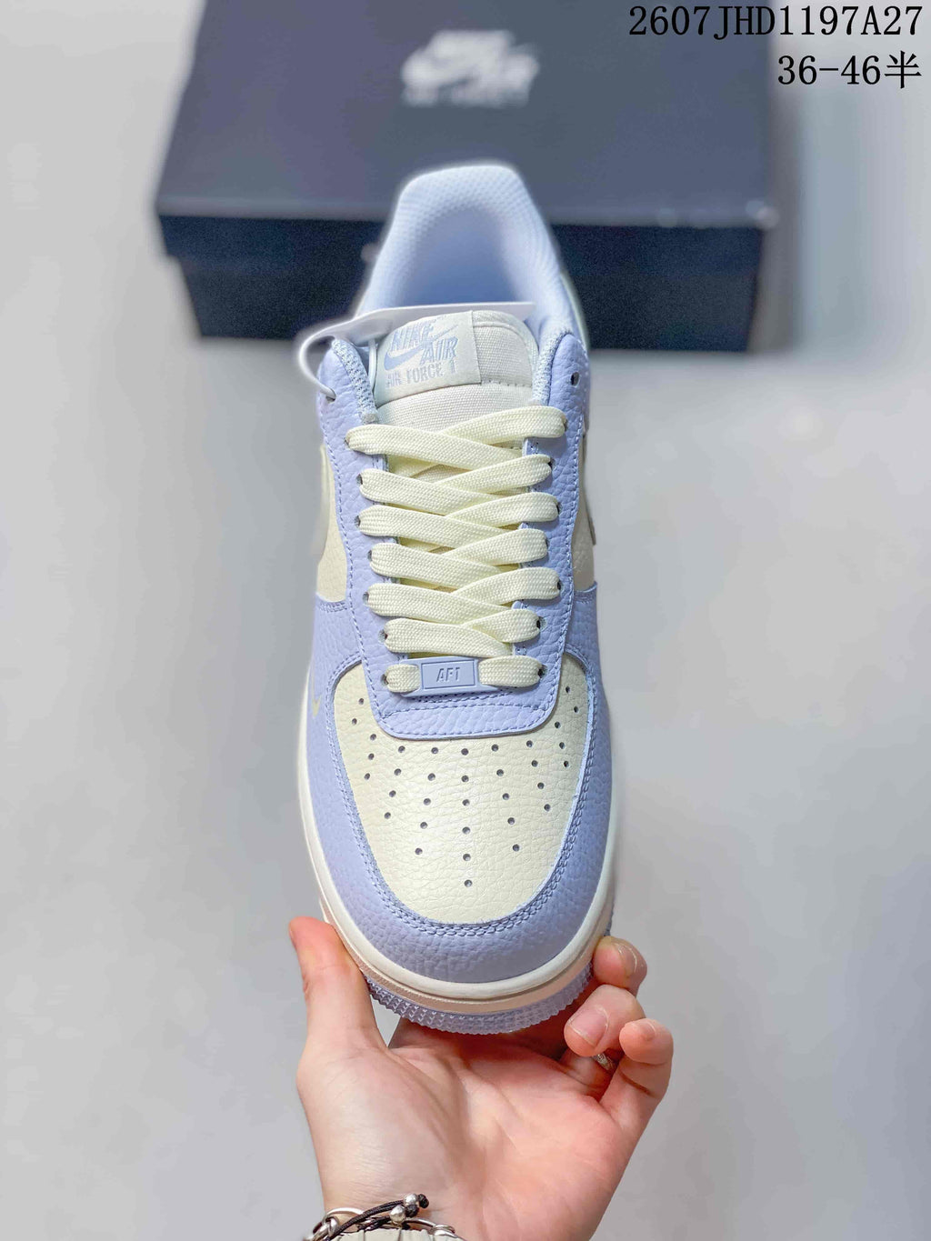 Nike Air Force 1 ’07 Low Sneakers Lavender Cream 2607JHD1197A27