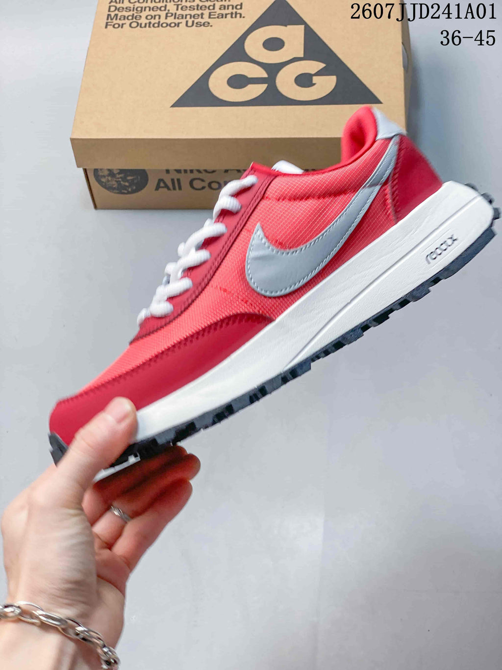 Nike ACG LDV Trail Running Shoes Red