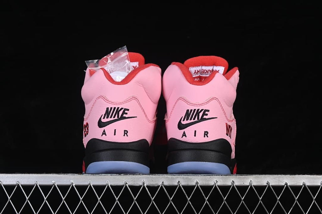 Awake NY x Air Jordan 5 Pink High-Top Sneakers