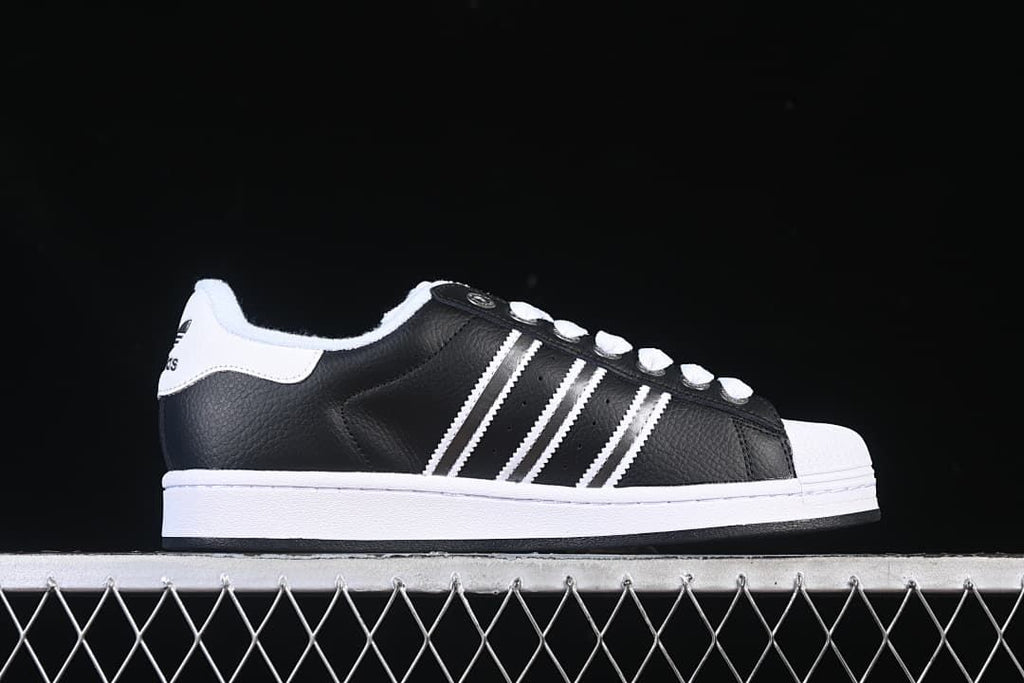 Adidas Superstar II JQ0314 Black and White Sneakers