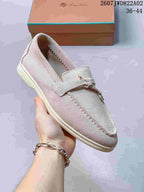 Women's Suede-Style Tassel Loafers, Style 06JWD822A02