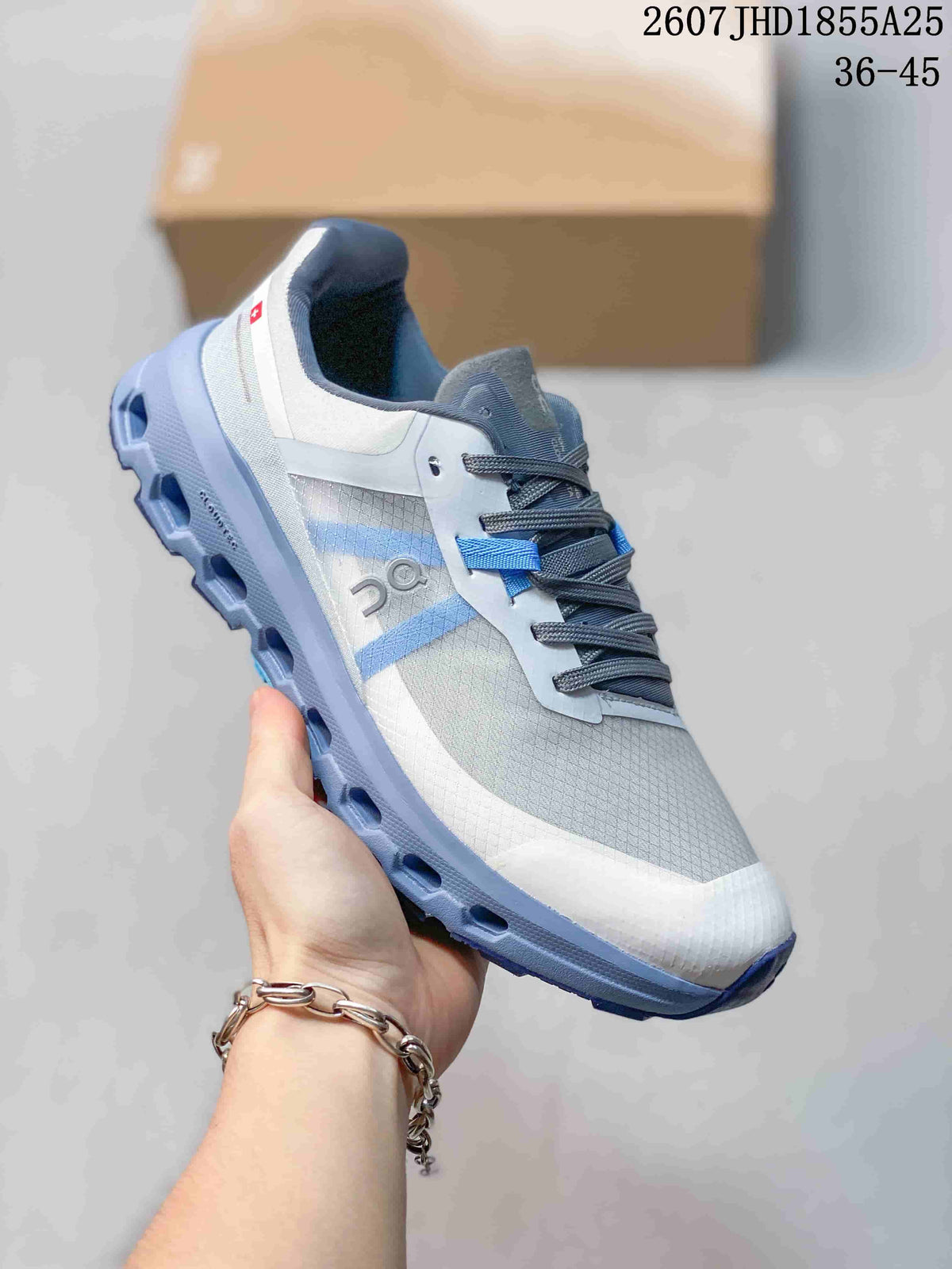 On Cloudvista 2 Trail Sneakers Gray Blue 2607 JHD1855A25