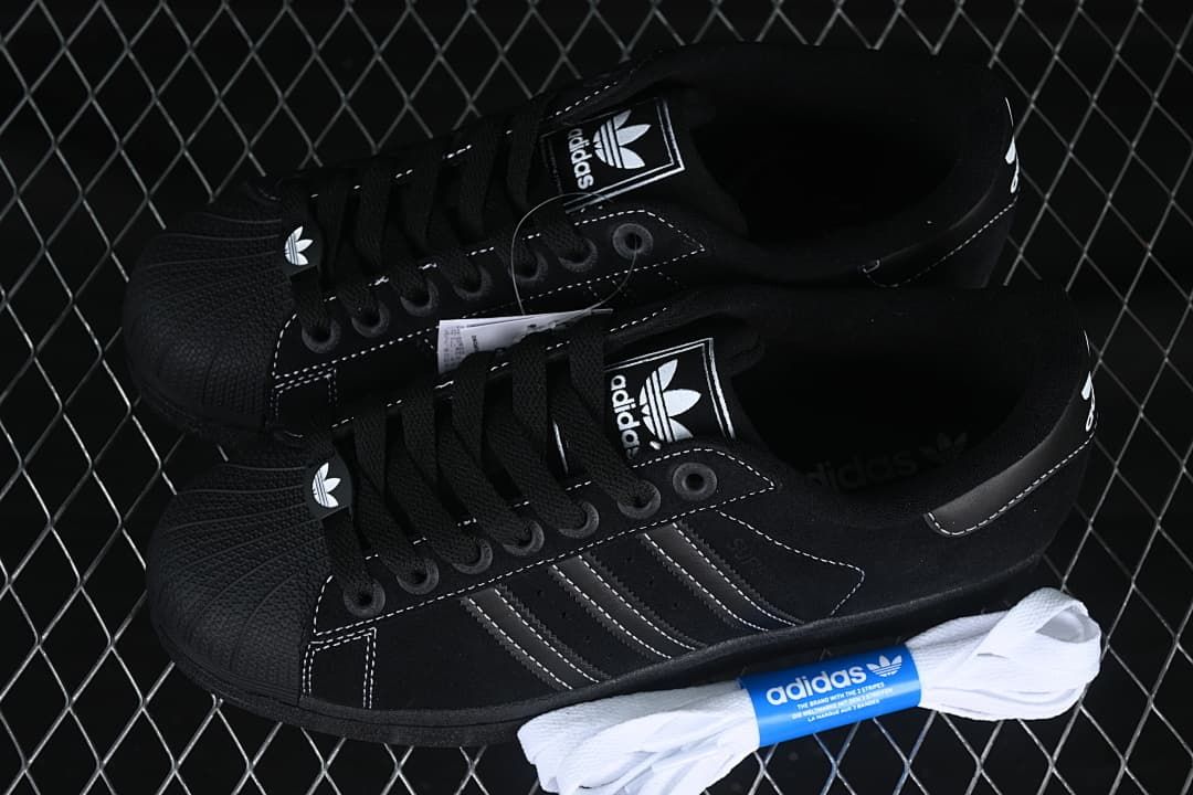 adidas Superstar II Black Sneakers JH5470