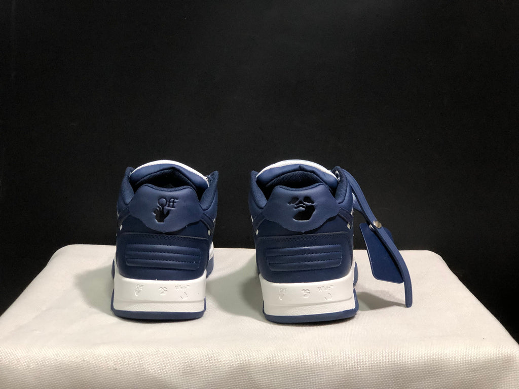 Off-White Out Of Office Low-Top Sneakers Navy White