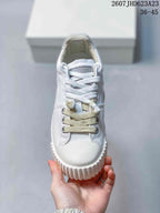 Maison Martin Margiela White Platform Casual Sneakers 2607JHD623A23