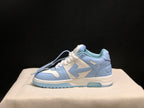 OFF-WHITE Out Of Office Low-Top Sneakers Blue White