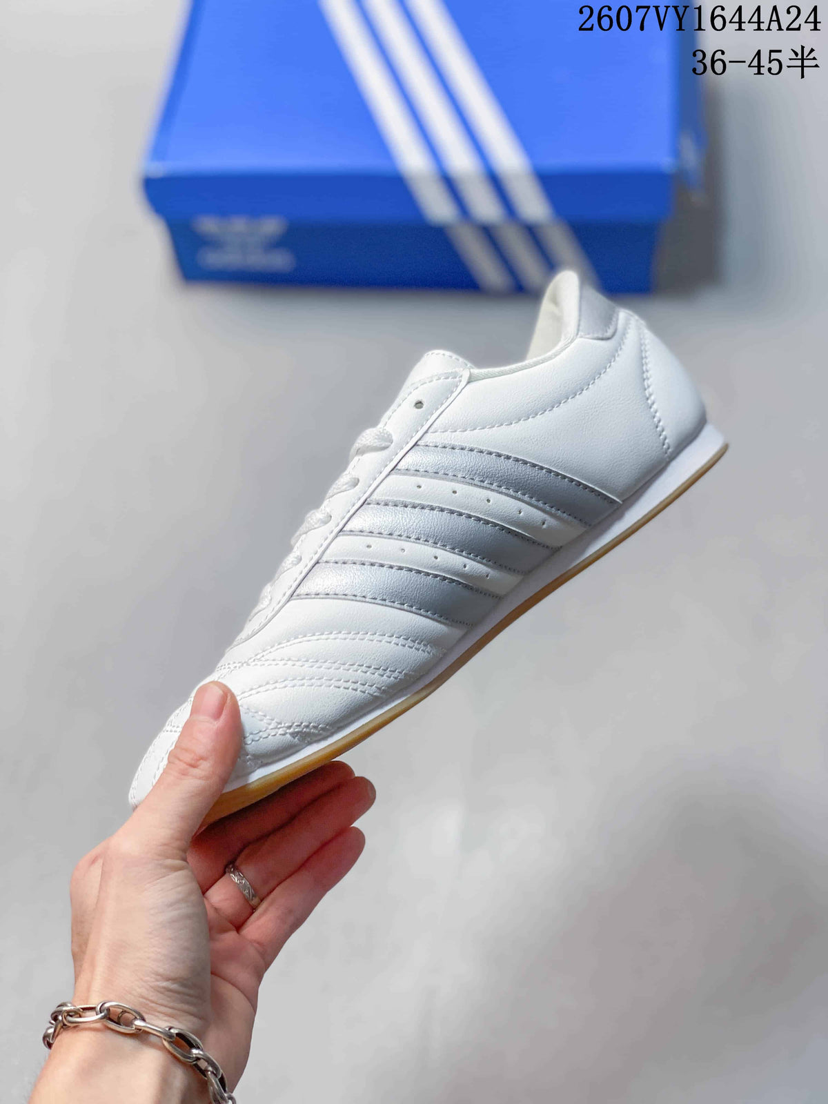 adidas Taekwondo Low-Top Sneakers White Silver