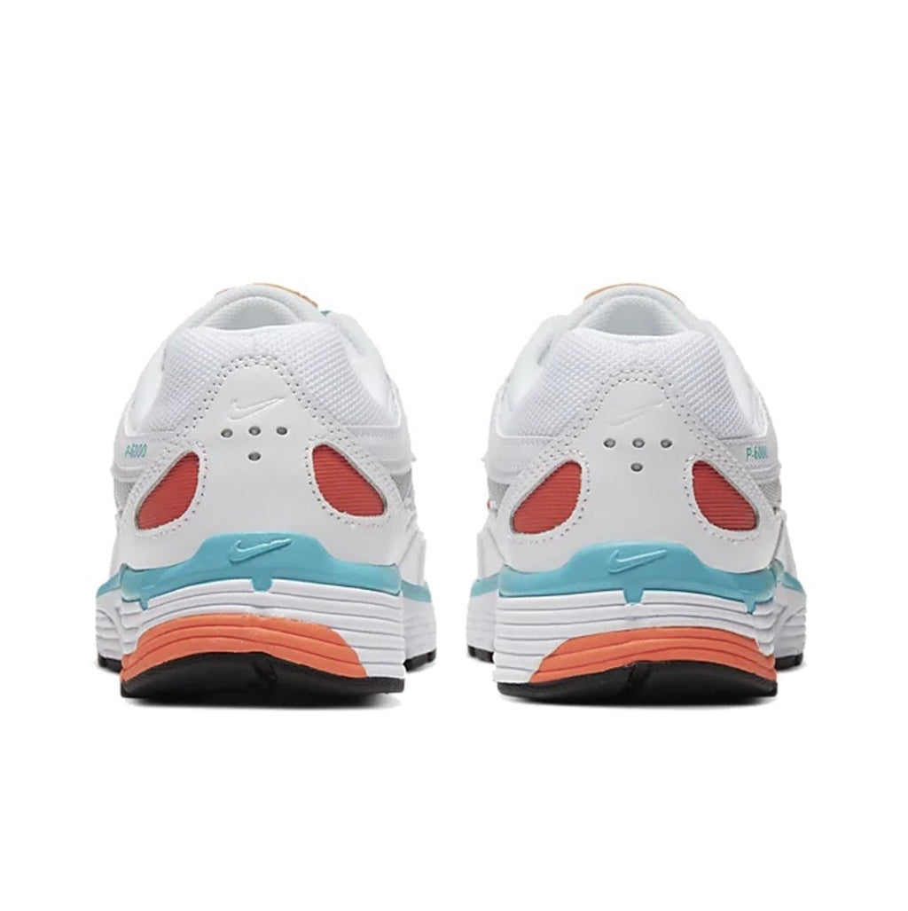 Nike P-6000 Sneakers White Orange Teal