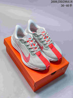 Nike ReactX Pegasus Plus Next Nature Running Sneakers Grey/Red