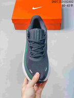 Nike Vomero Running Shoes, Charcoal and Green
