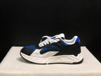 Off-White Leather Low-Top Sneakers Black Blue White EU 36-45
