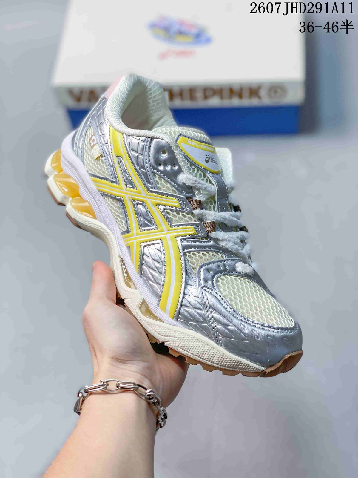 ASICS GEL-NIMBUS 10.1 Silver Yellow Sneakers 2607JHD291A11