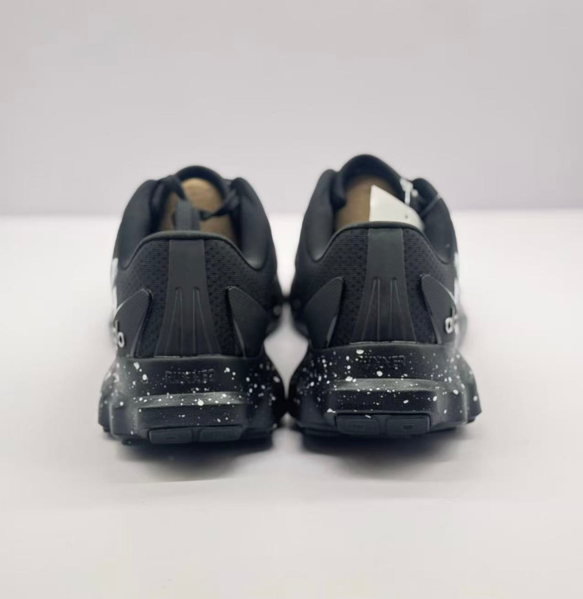 alo Black White Graffiti Sneakers
