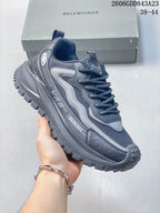 Balenciaga Grey Trail-Style Lace-Up Sneakers 2606GDD843A23