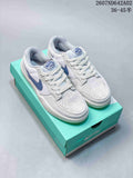 Nike SB Force 58 Low-Top Sneakers in Gray and Blue