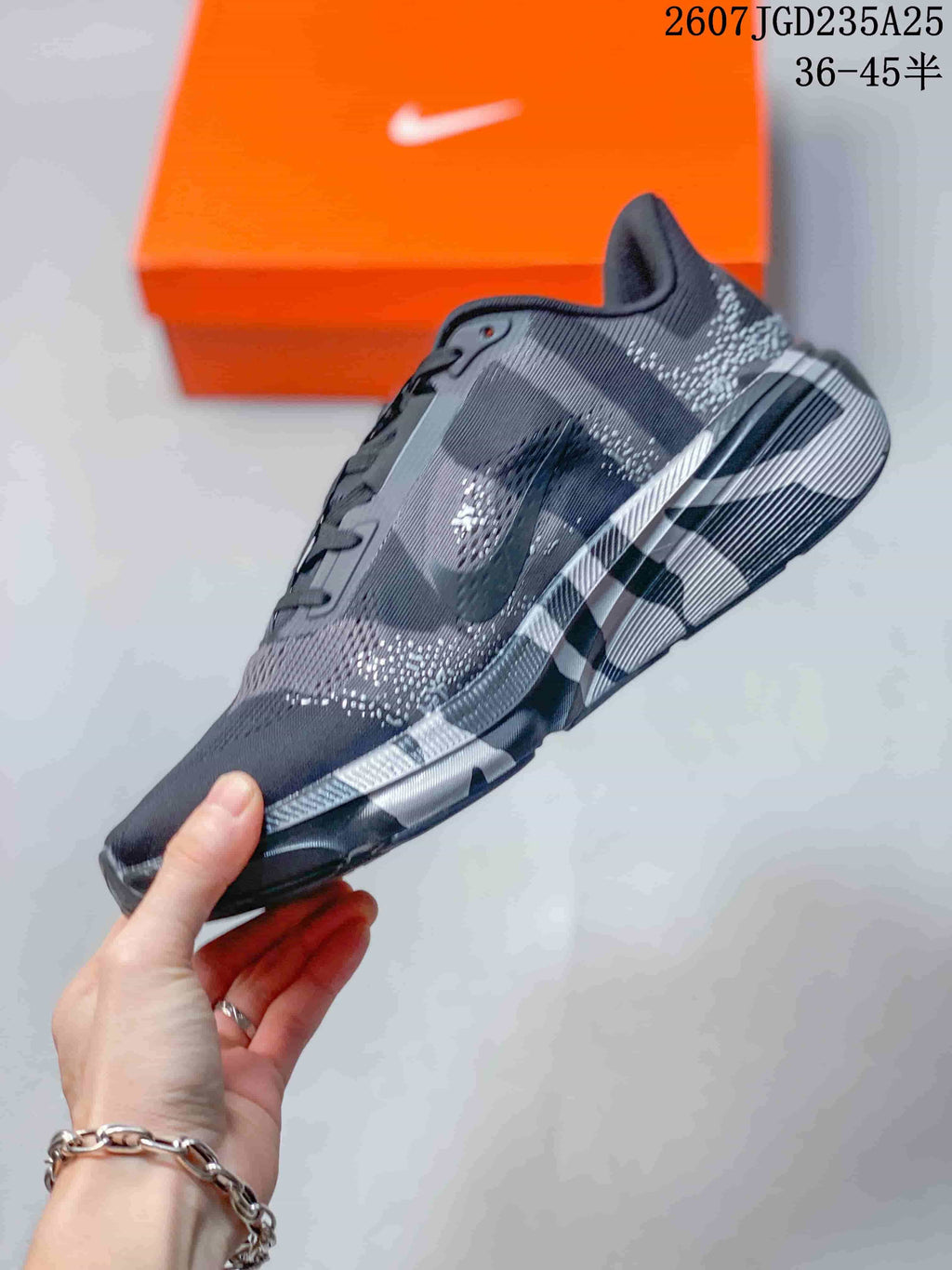 Nike Air Zoom Pegasus 42 Running Shoes Black Gray