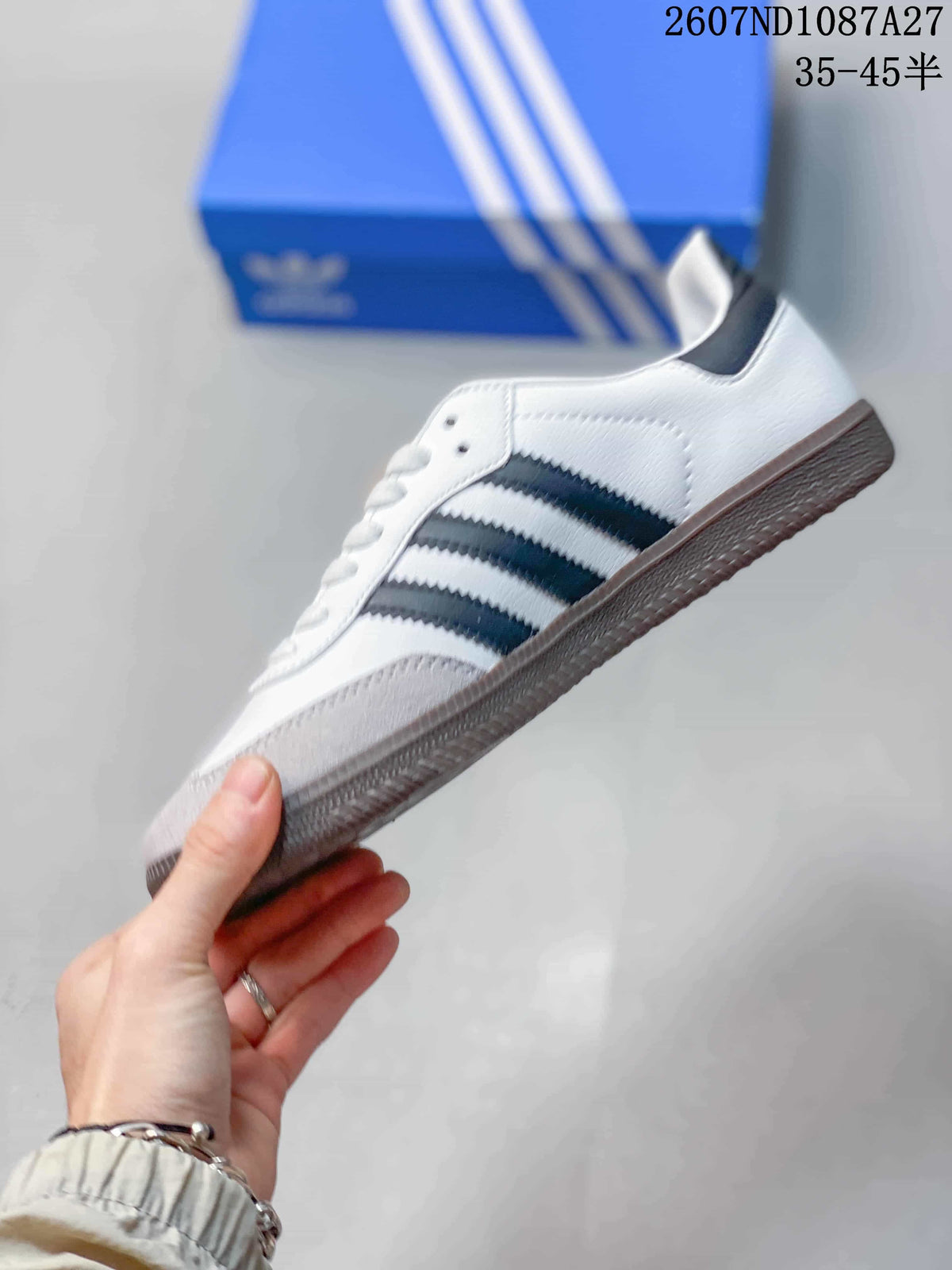 adidas Originals Samba ADV White Black Low-Top Sneakers