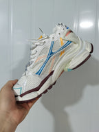 Balenciaga Runner Sneakers White Yellow Blue 727267 W3RN3 0326