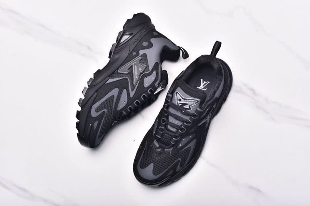 Louis Vuitton LV Millenium Black Chunky Sneakers