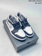 Jordan Air Jordan 1 Low Black Grey White Sneakers
