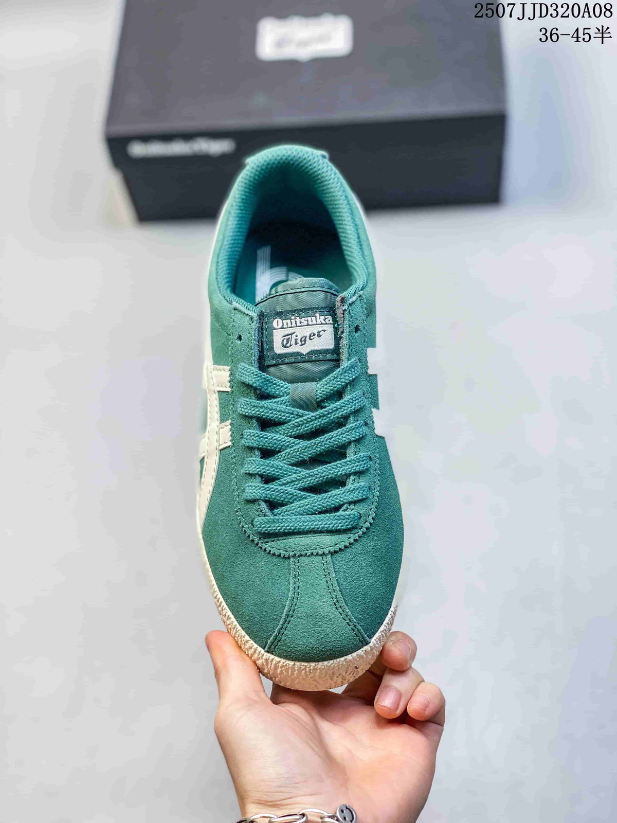 ASICS Japan S Low-Top Sneakers Green Cream