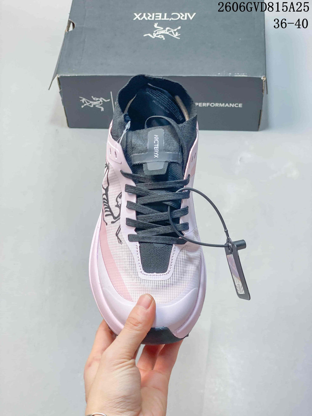 Arc'teryx Norvan SY Low-Cut Trail Shoes, Pink