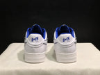 BAPE STA Low-Top Sneakers White and Blue