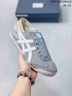 Onitsuka Tiger Mexico 66 Slip-On Sneakers Gray White 2607JDD296A26