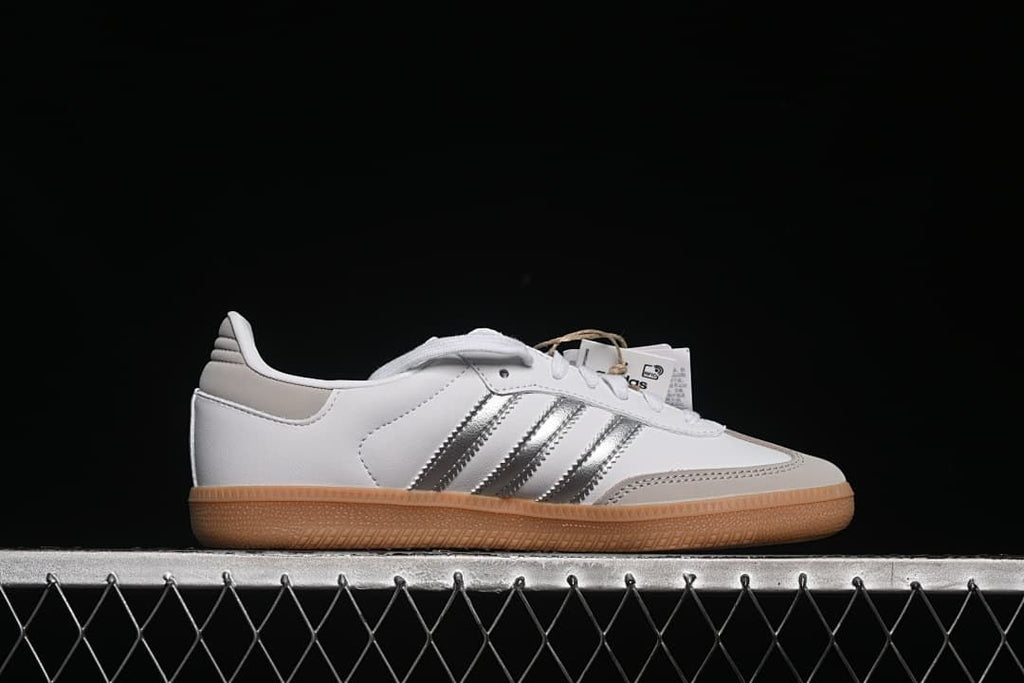 adidas Samba OG JI2725 White Silver Gum Sneakers